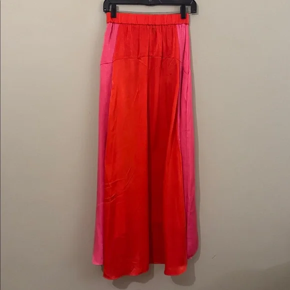 Petal & Pup Women's Lula high low skirt, Pink/Red, XS - Picture 10 of 12